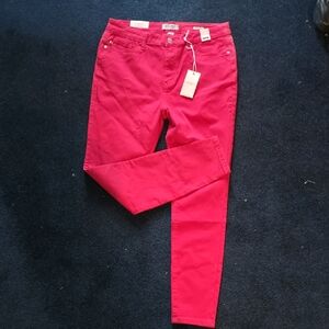 Women's Red Jeans